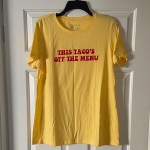 Yellow Graphic Tee - Short Sleeve